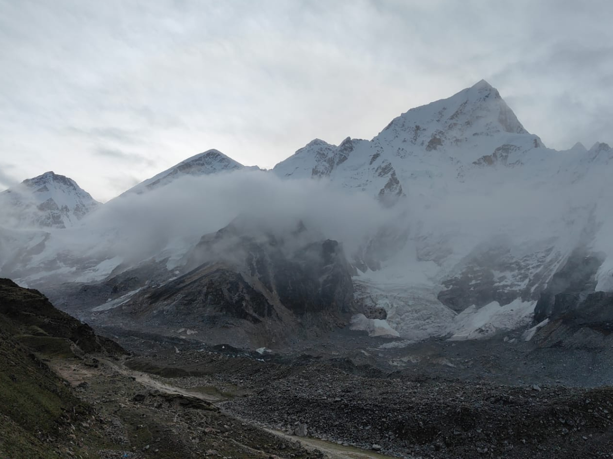 During Everest Base Camp in Kala Patthar
