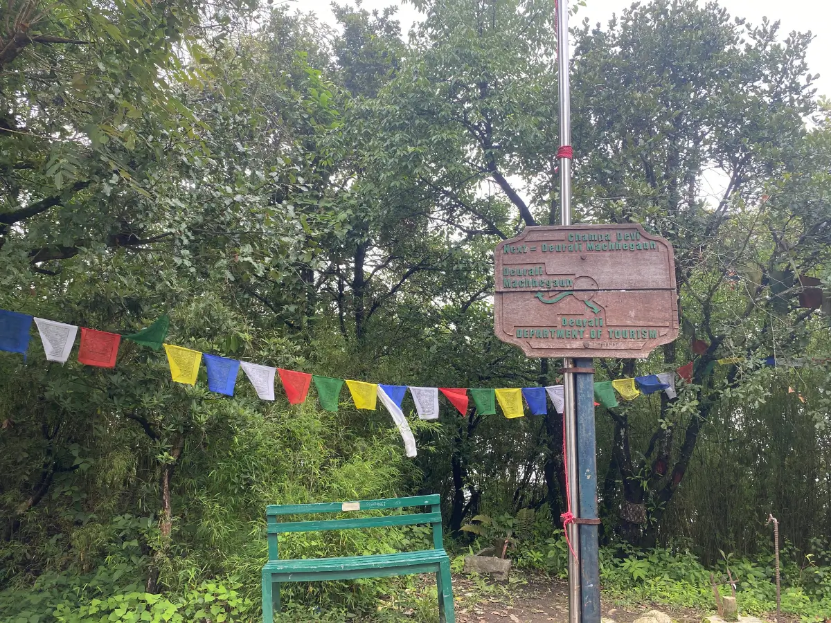 hiking in champa devi kathmandu