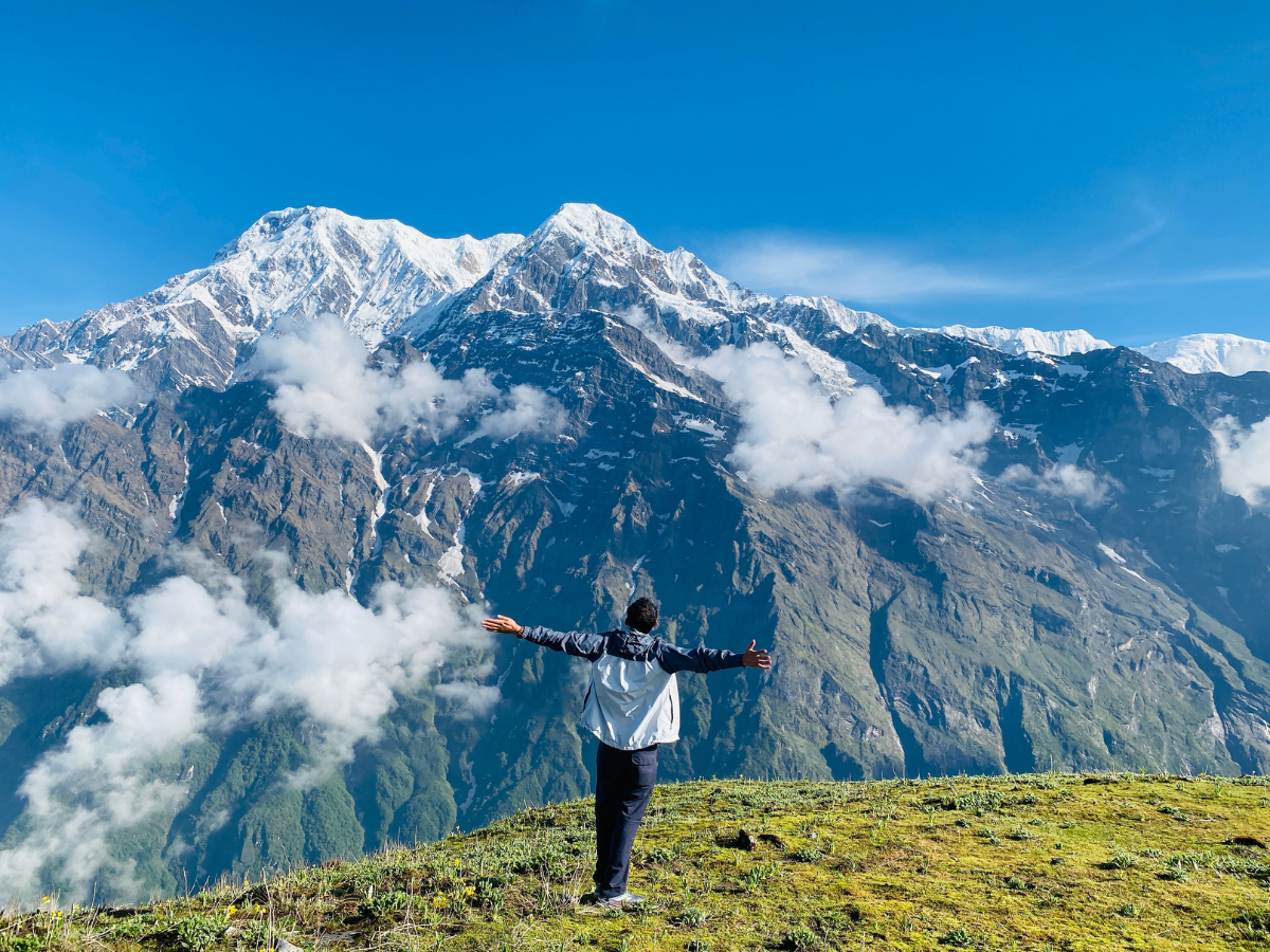 Annapurna Massif From Mardi Viewpoint