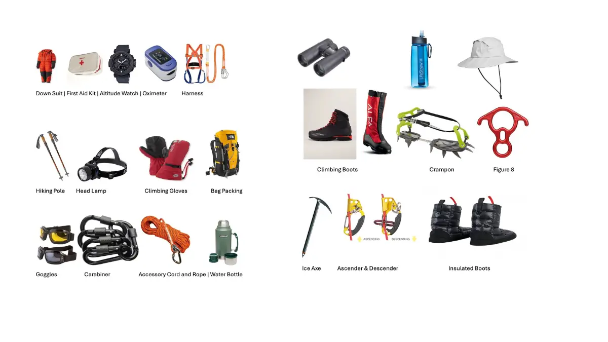 trekking-and-peak-climbing-gears