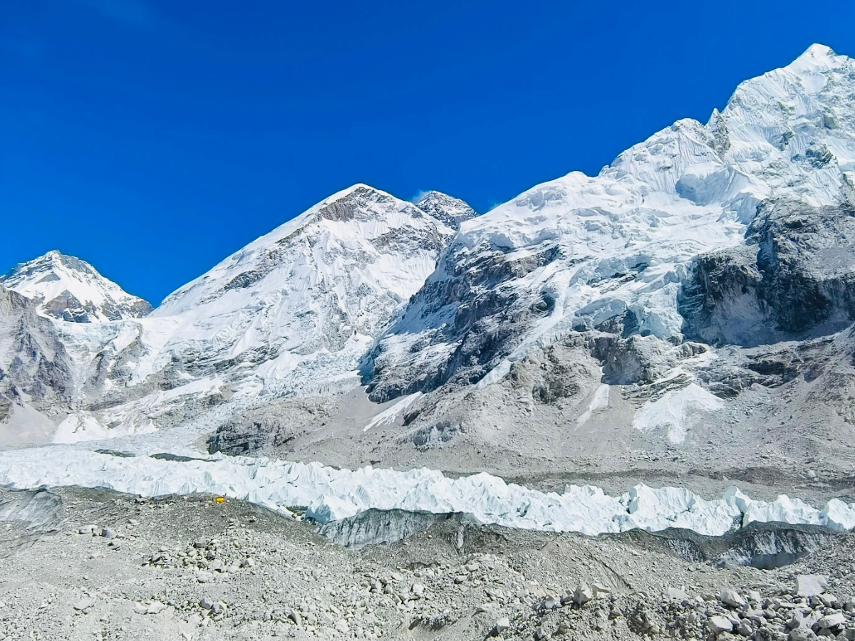 During Everest Base Camp