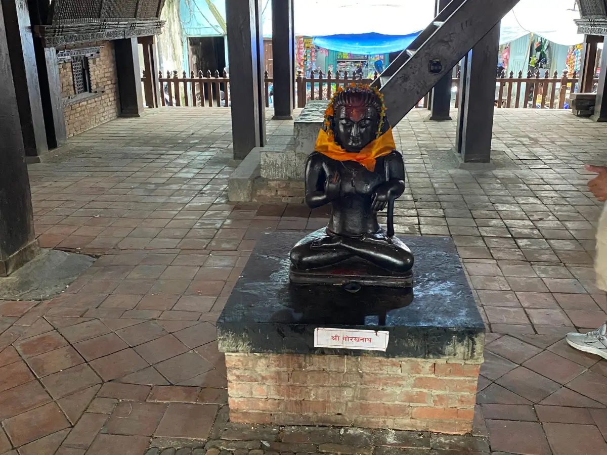 Kasthamandap Pavillion and Yogi Goraknath Statue