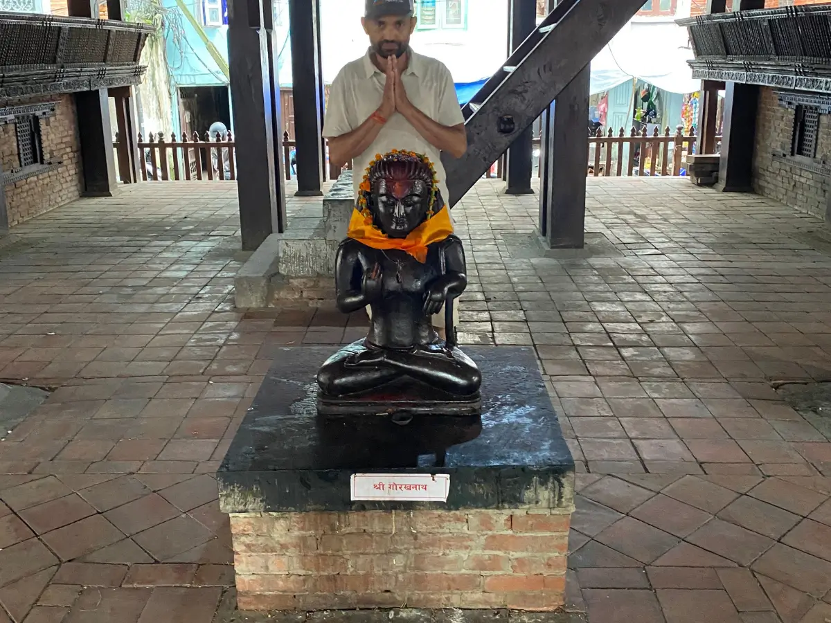 Inside Kasthamandap Temple